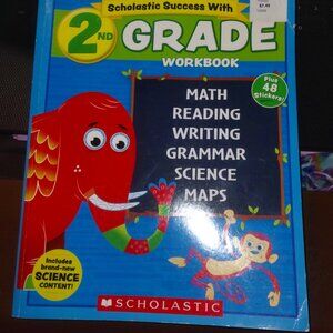 SCHOLASTIC 2ND GRADE WORKBOOK-- NEW CONDITION-- ALL SUBJECTS--#23